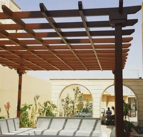 UAE car shade complete buying guide installed over villa driveway