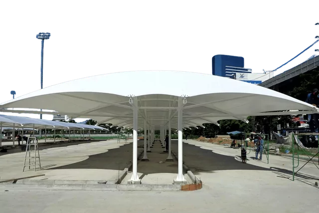 Shade structure installation UAE